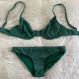 FELLA SWIM Brad Top M in Cedre Green